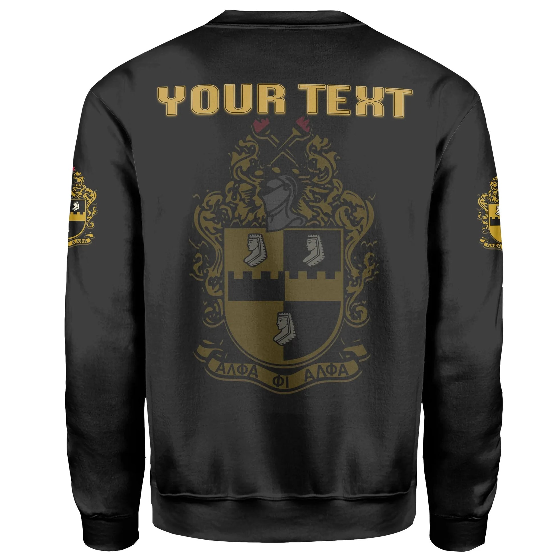 Personalised Alpha Phi Alpha Sweatshirt | Gettee