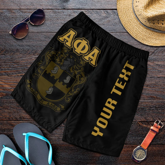 Personalised Alpha Phi Alpha Mens Short | Getteestore