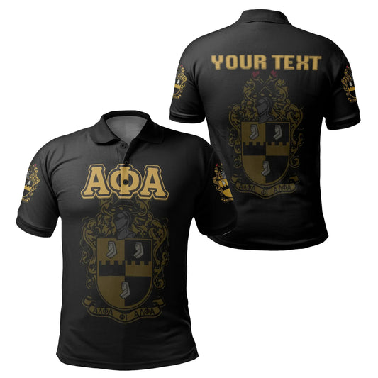 Personalised Alpha Phi Alpha Polo Shirt | Getteestore.com