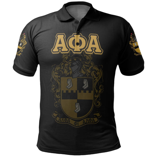 Personalised Alpha Phi Alpha Polo Shirt | Getteestore