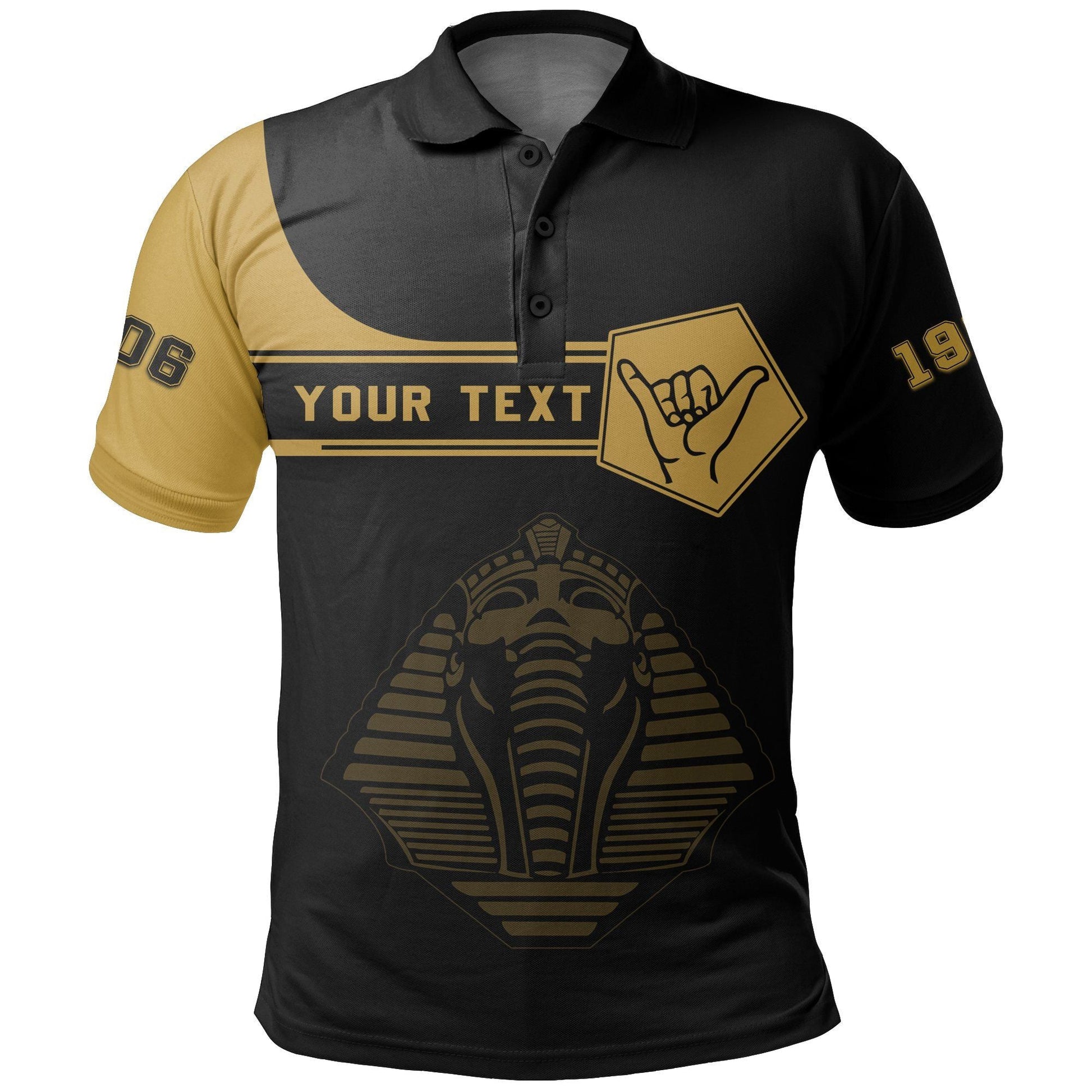 Personalised Alpha Phi Alpha Polo Shirt - Simple Style | Getteestore