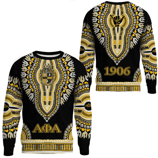 Alpha Phi Alpha Dashiki Sweatshirts | Gettestore.com