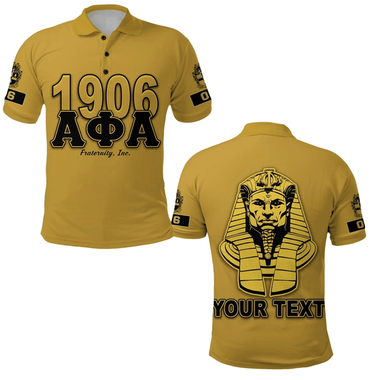 (Custom) Getteestore Polo Shirt - Alpha Phi Alpha 1906 Polo Shirts A31