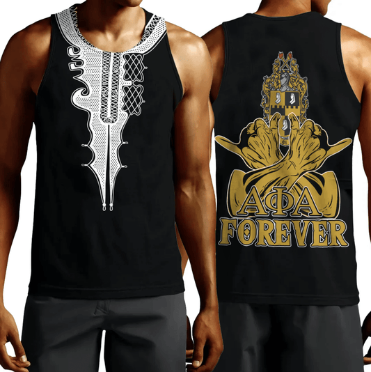 Alpha Phi Alpha Forever Men Tank Top | Getteestore.com