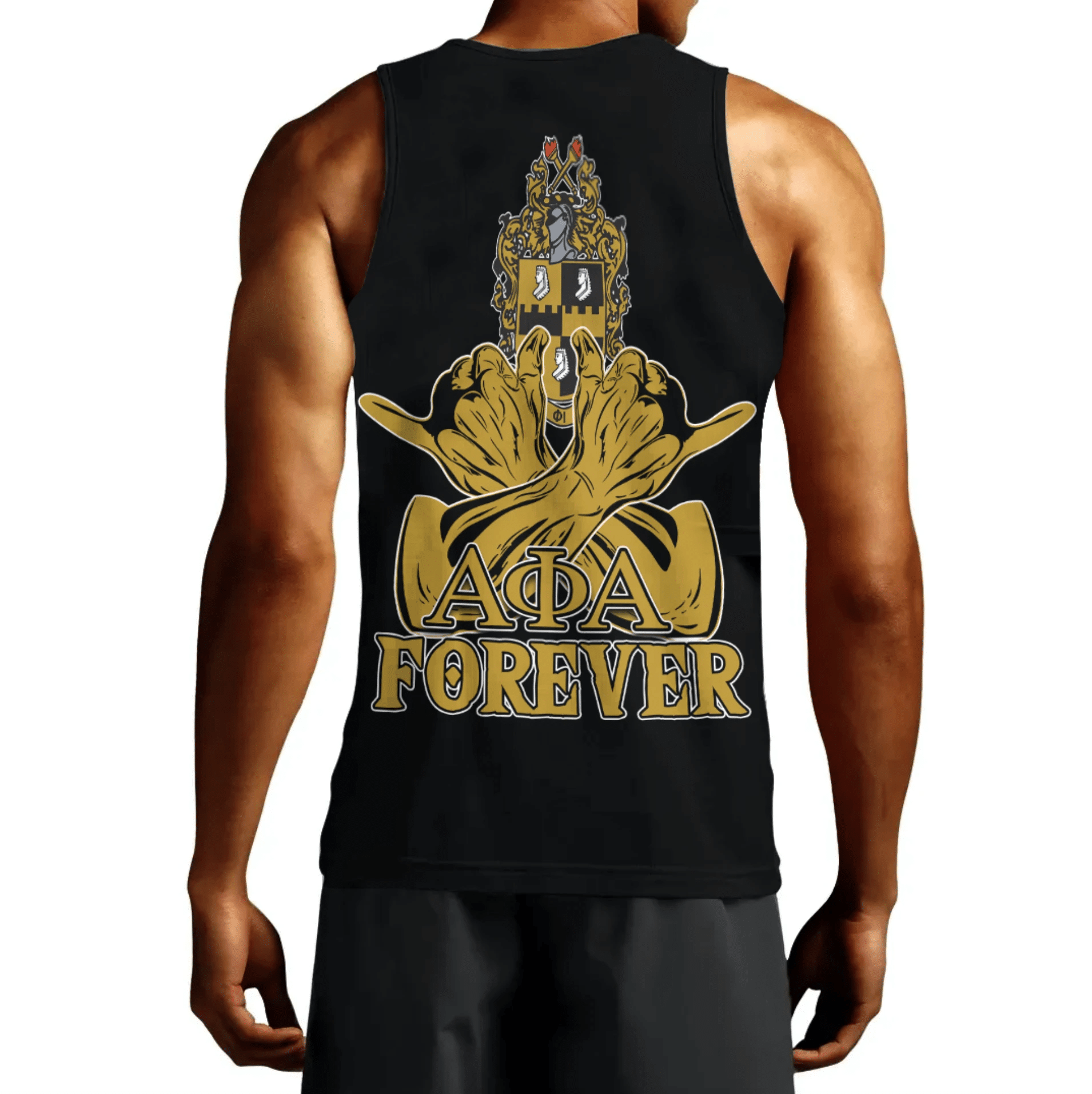 Alpha Phi Alpha Forever Men Tank Top | Getteestore.com