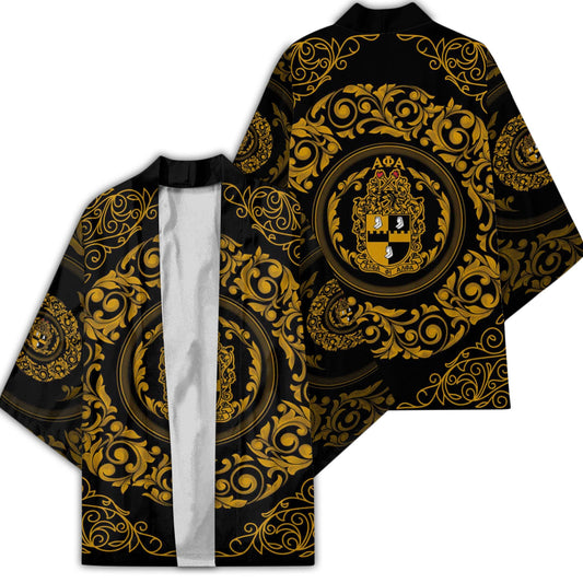 Africa Zone Clothing - Alpha Phi Alpha Fraternity Kimono A35 | Africa Zone