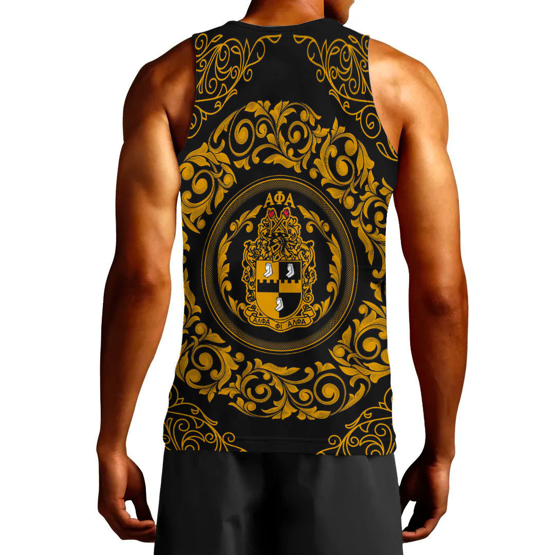 Africa Zone Clothing - Alpha Phi Alpha Fraternity Tank Top A35 | Africa Zone