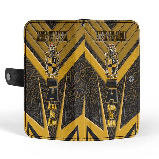 Africa Zone Wallet - Alpha Phi Alpha Sporty Style Wallet Phone Case | africazone.store
