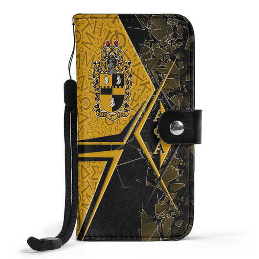 GetteeStore Wallet Phone Case - Alpha Phi Alpha Legend Wallet Phone Case A35