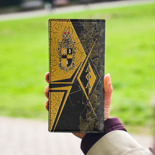 Africa Zone Wallet - Alpha Phi Alpha Legend Women's Leather Wallet | Africa Zone
