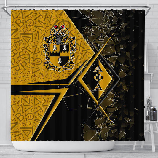 Africa Zone Shower Curtain - Alpha Phi Alpha Legend Shower Curtain | Africa Zone
