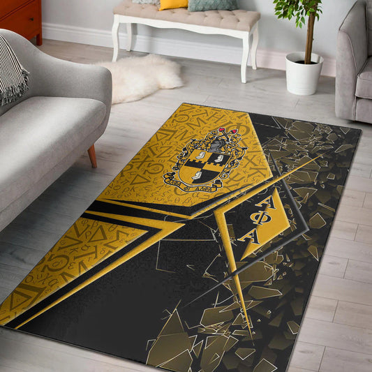 Africa Zone Area Rug - Alpha Phi Alpha Legend Area Rug | Africa Zone
