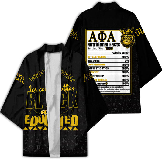 Alpha Phi Alpha Kimono A35 | Africazone .com