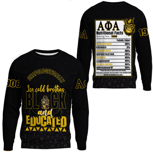 Alpha Phi Alpha Sweatshirts A35 | Africazone .com