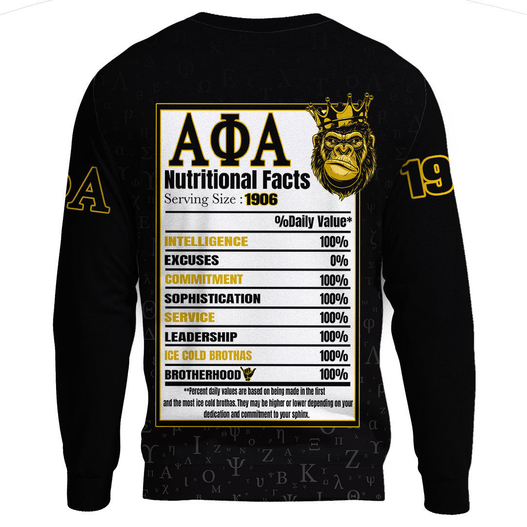 Alpha Phi Alpha Sweatshirts A35 | Africazone .com