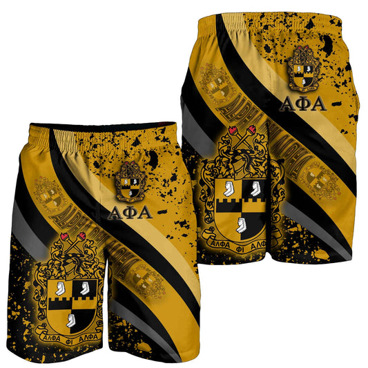 Gettee Clothing - Alpha Phi Alpha Special Men Short A35