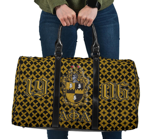 Alpha Phi Alpha Luxury Pattern Travel Bag A31