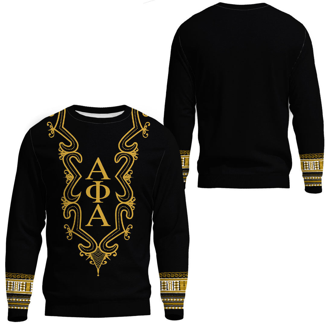 Alpha Phi Alpha Hye Won Hye Dashiki Sweatshirts | Gettee.com