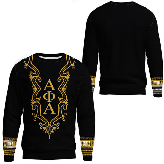 Alpha Phi Alpha Hye Won Hye Dashiki Sweatshirts | Gettee.com