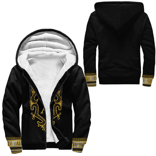 Alpha Phi Alpha Hye Won Hye Dashiki Sherpa Hoodies | Gettee.com