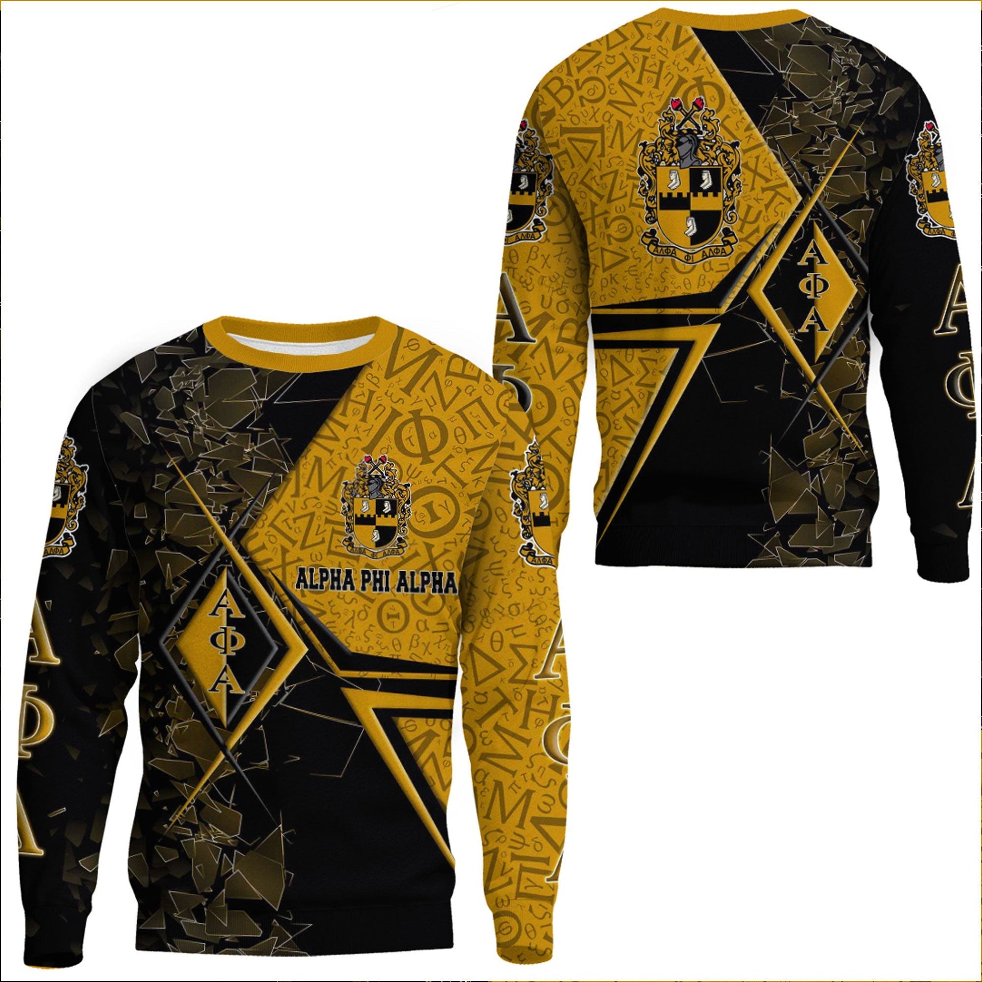 Gettee Clothing - Alpha Phi Alpha Legend Sweatshirts A35 | Gettee