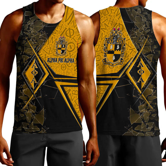 Gettee Clothing - Alpha Phi Alpha Legend Tank Top A35 | Gettee