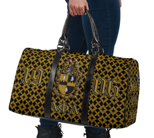 Alpha Phi Alpha Luxury Pattern Travel Bag A31