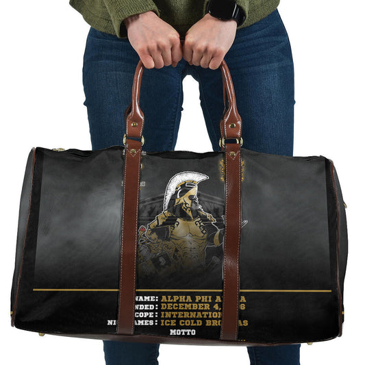 Gettee Bag - Alpha Phi Alpha Motto Travel Bag | Gettee
