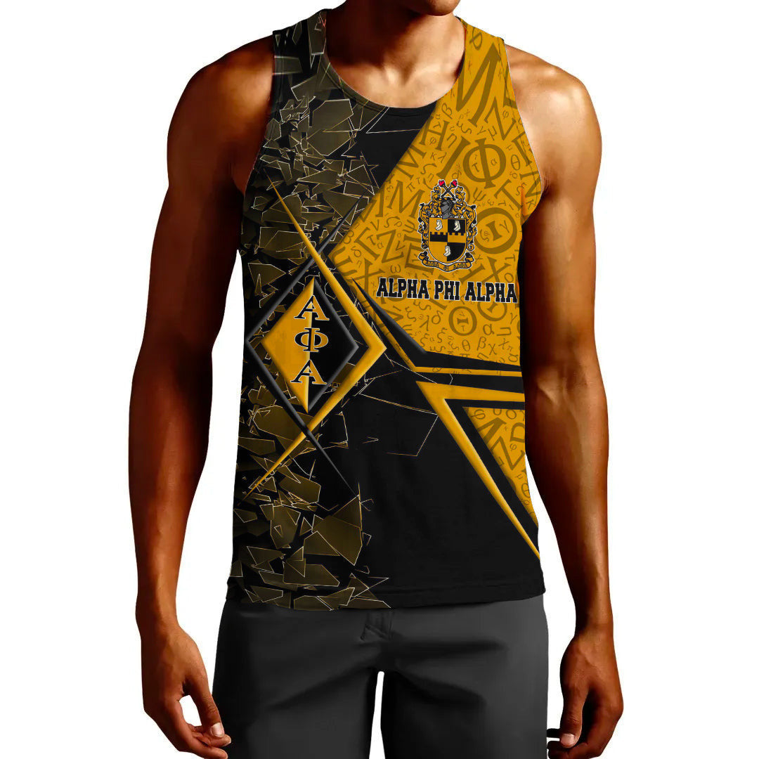 Gettee Clothing - Alpha Phi Alpha Legend Tank Top A35 | Gettee