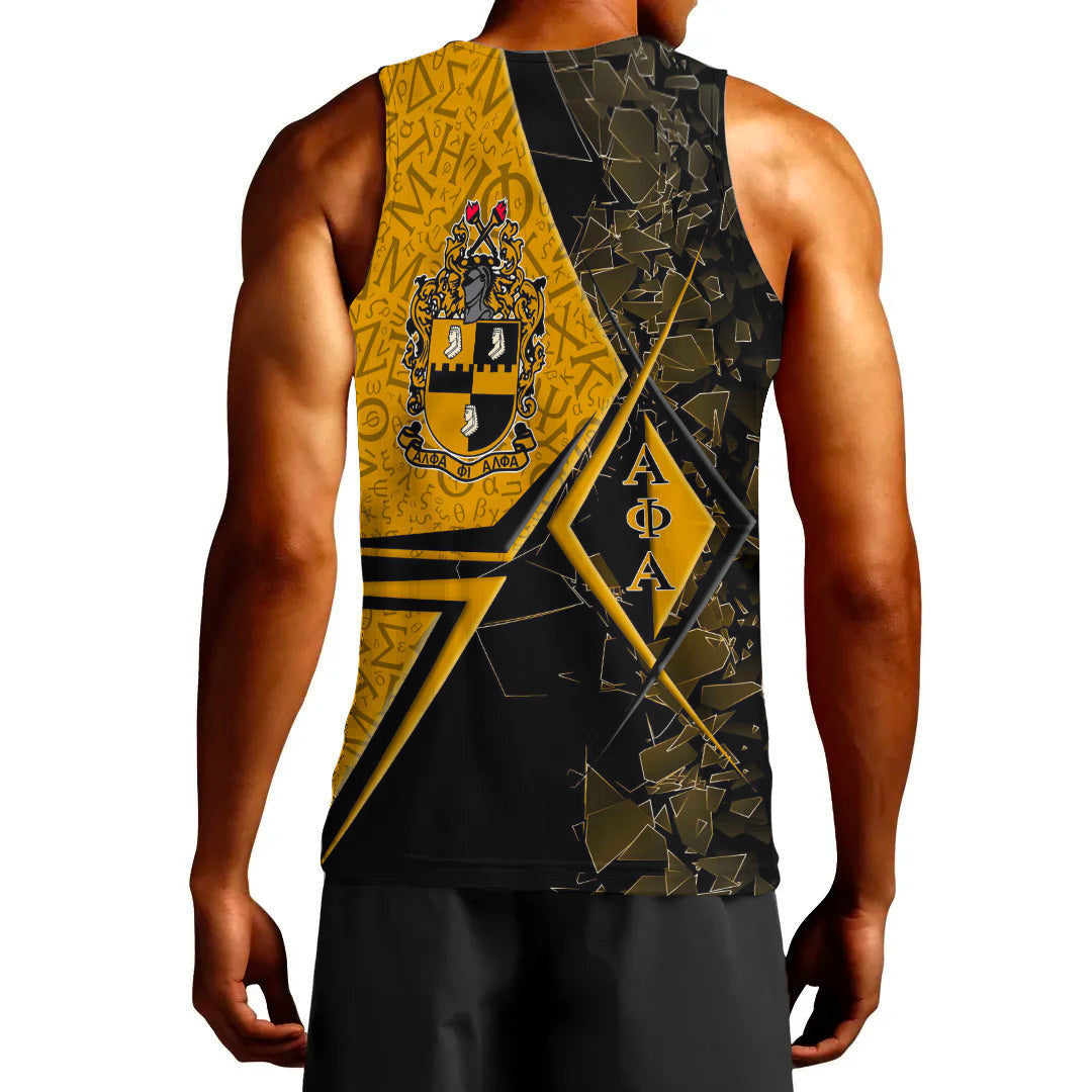 Gettee Clothing - Alpha Phi Alpha Legend Tank Top A35 | Gettee