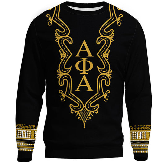 Alpha Phi Alpha Hye Won Hye Dashiki Sweatshirts | Gettee.com