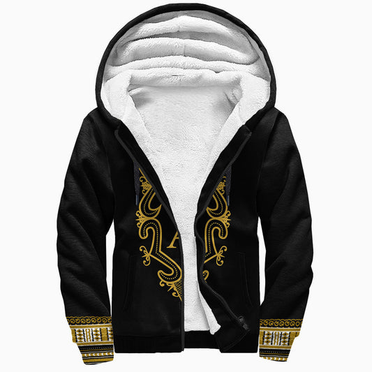 Alpha Phi Alpha Hye Won Hye Dashiki Sherpa Hoodies | Gettee.com