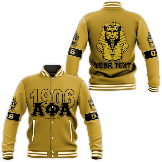 (Custom) Getteestore Jacket - Alpha Phi Alpha 1906 Baseball Jackets A31