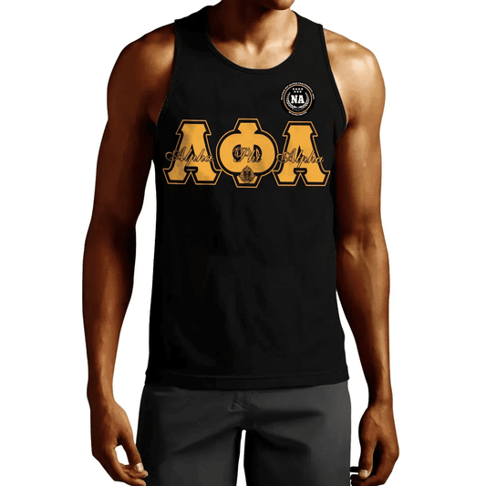Gettee Tank Top - Alpha Phi Alpha - Nu Alpha Chapter Tank Top A7