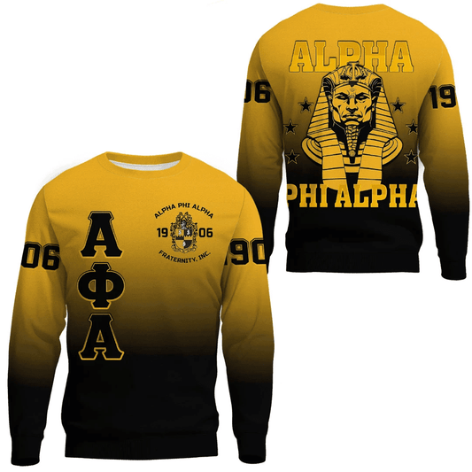 Alpha Phi Alpha Gradient Sweatshirts | Africazone.store