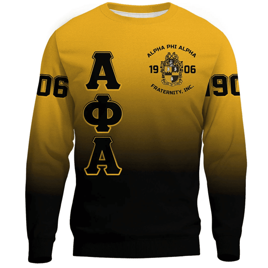 Alpha Phi Alpha Gradient Sweatshirts | Africazone.store