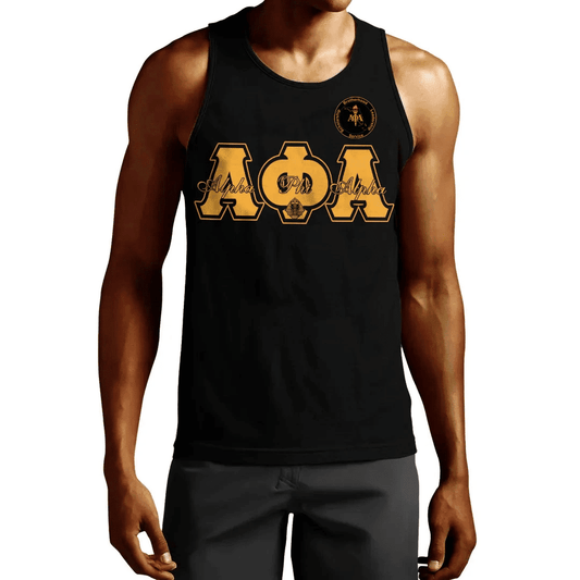Gettee Tank Top - Alpha Phi Alpha - Gamma Beta Tank Top A7