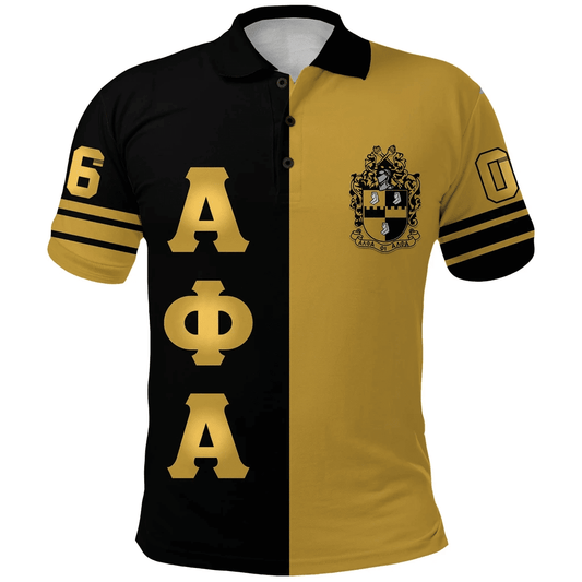 (Custom) Getteestore Polo Shirt - Alpha Phi Alpha Half Style Polo Shirts A31