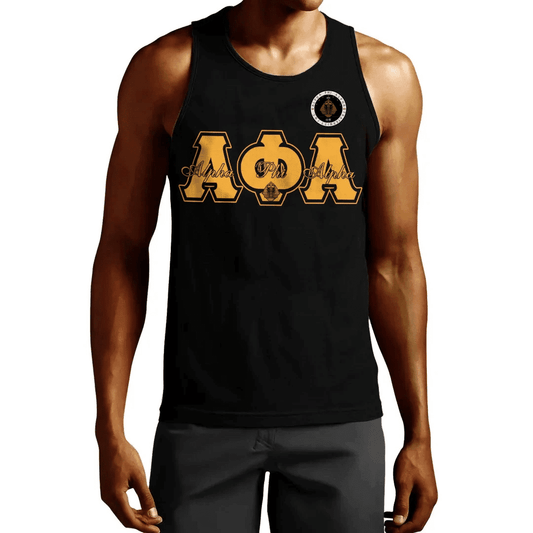 Gettee Tank Top - Alpha Phi Alpha - Theta Theta Chapter Tank Top A7