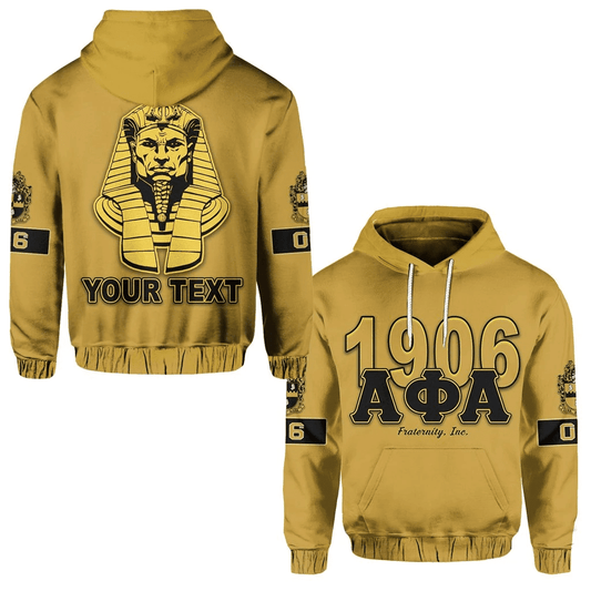 (Custom) Getteestore Hoodie -  Alpha Phi Alpha 1906 Pullover A31