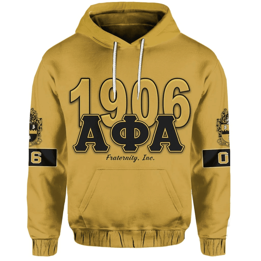 (Custom) Getteestore Hoodie -  Alpha Phi Alpha 1906 Pullover A31