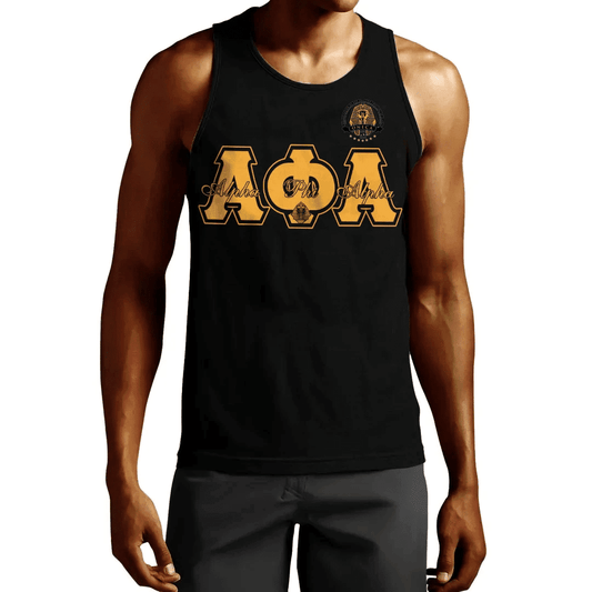Gettee Tank Top - Alpha Phi Alpha - Alpha Phi Alpha ONECA Tank Top A7