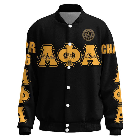 Getteestore Clothing - Alpha Phi Alpha - Mizzou Alphas Thicken Stand-Collar Jacket A7 | Getteestore