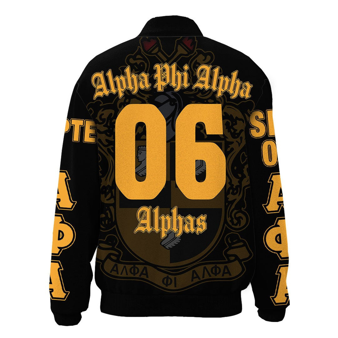 Getteestore Clothing - Alpha Phi Alpha - Mizzou Alphas Thicken Stand-Collar Jacket A7 | Getteestore