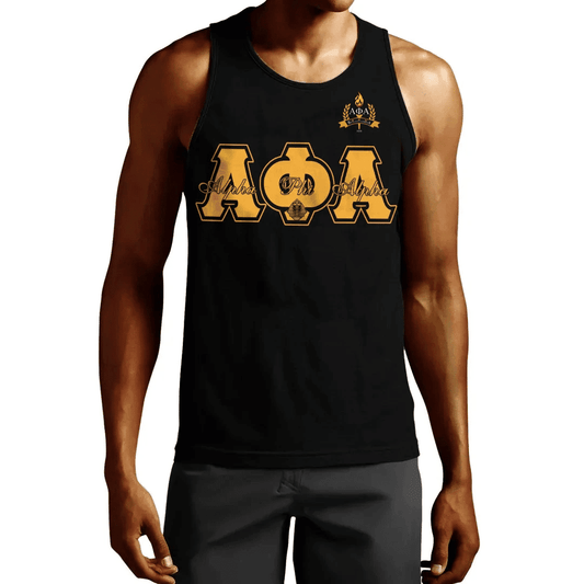 Gettee Tank Top - Alpha Phi Alpha - Beta Omicron Alphas - Beta Omicron Chapter Tank Top A7