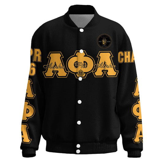 Getteestore Clothing - Alpha Phi Alpha - Rho Tau Lambda Thicken Stand-Collar Jacket A7 | Getteestore