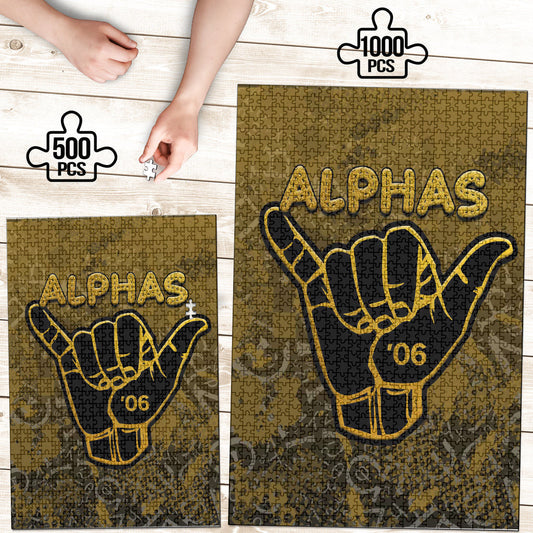 Getteestore Jigsaw Puzzle - Alpha Phi Alpha Sport Style Jigsaw Puzzle A31