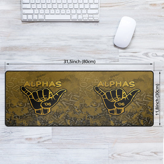 Africa Zone Mouse Mat - Alpha Phi Alpha Sport Style Mouse Mat | africazone.store
