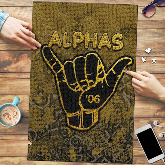 Africa Zone Jigsaw Puzzle - Alpha Phi Alpha Sport Style Jigsaw Puzzle | africazone.store
