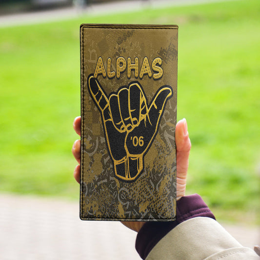 Africa Zone Wallet - Alpha Phi Alpha Sport Style Women's Leather Wallet | africazone.store

